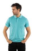 Regular Fit Polo Neck Short Sleeve Basic T-Shirt