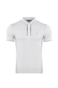 Big Size Regular Fit Printed Textured Polo T-Shirt