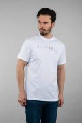 White Oversize 100% Cotton Printed T-Shirt
