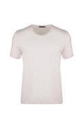 White Regular %100 Pamuk T-Shirt-3602