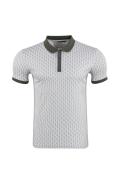 Plus Size Regular Snap-Clip Polo T-Shirt