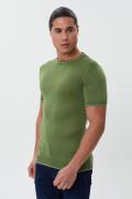 Classic Fit Crew Neck Detailed Knitwear T-Shirt