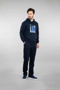 Classic Pattern Hooded Tracksuit Set