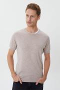 Classic Patterned Crew Neck Knitwear T-Shirt