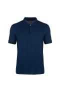 Marine Plus Size 100% Cotton Polo T-Shirt