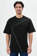 Oversize Crew Neck Printed 100% Cotton T-Shirt