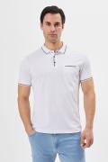 Polo Yaka Regular Fit Cepli Erkek Çıtçıt Detaylı T-Shirt